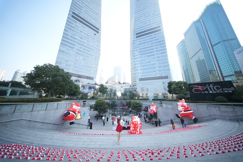上海ifc商场圣诞奇境乐园